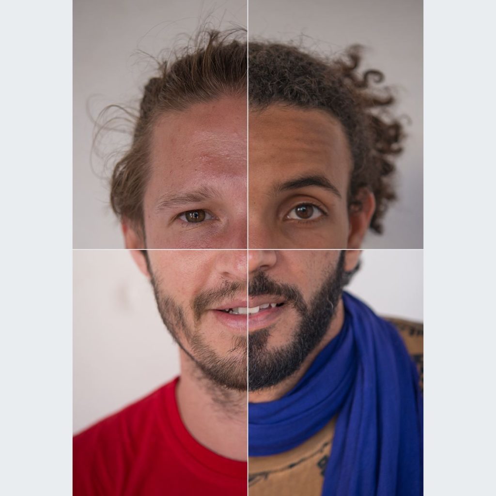 Four Corners — A Portrait Series on Human Similarity