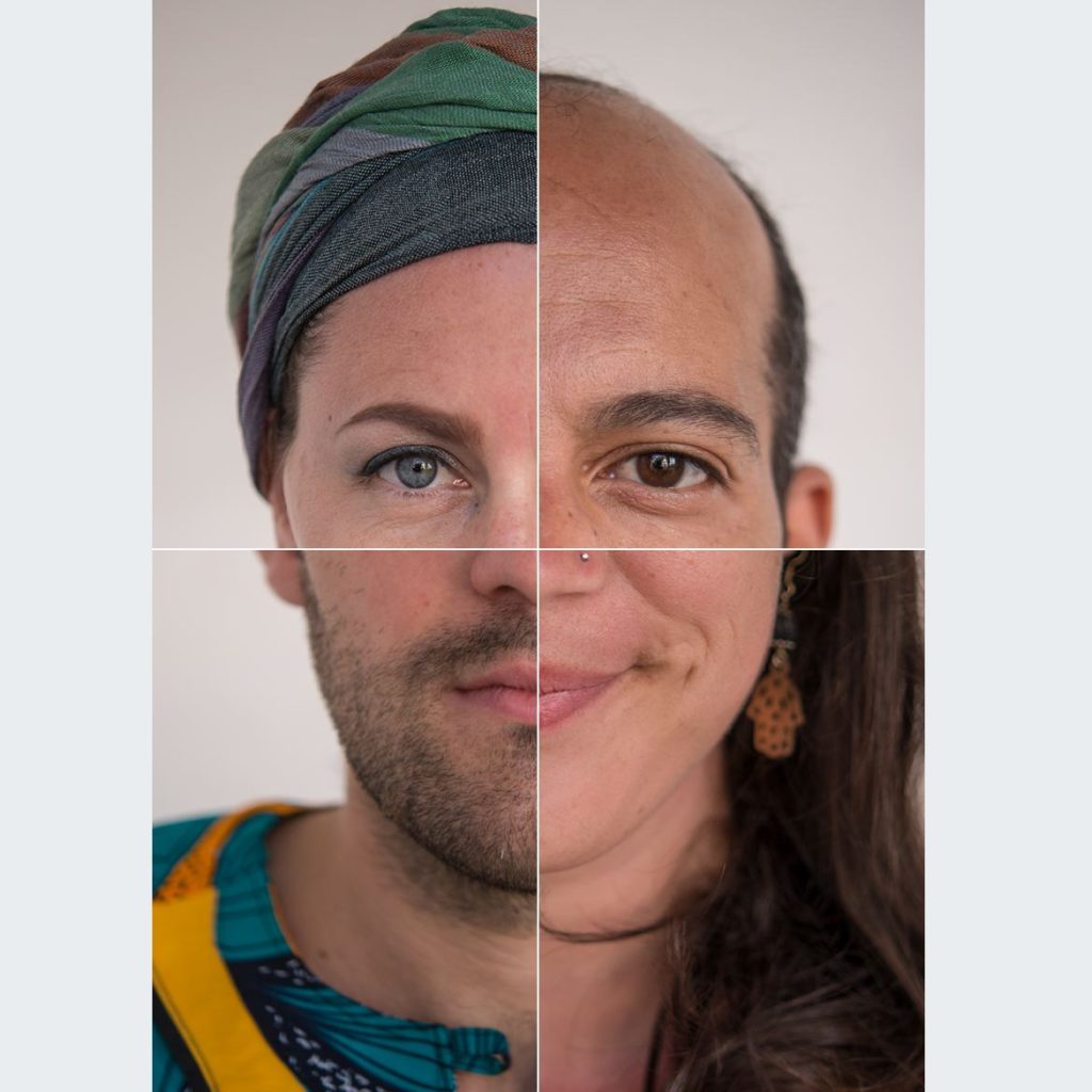 Four Corners — A Portrait Series on Human Similarity