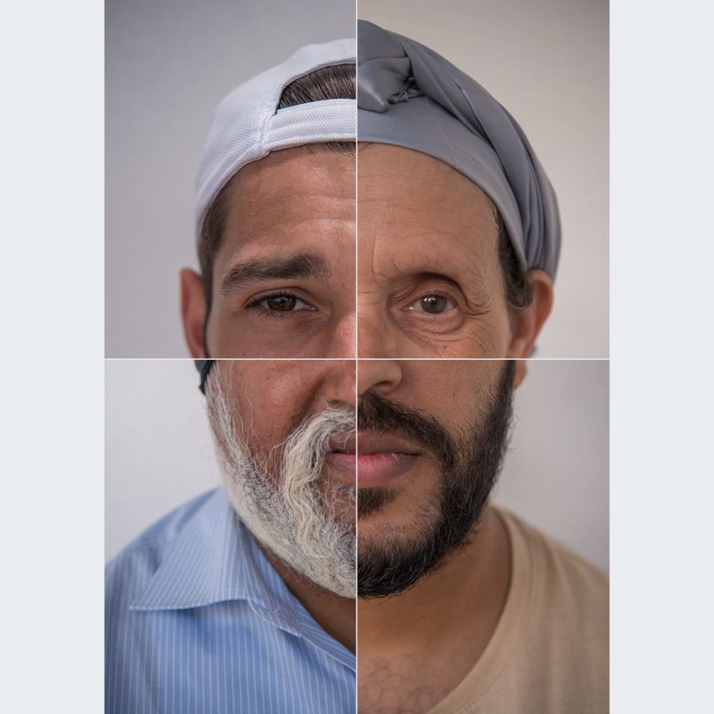 Four Corners — A Portrait Series on Human Similarity