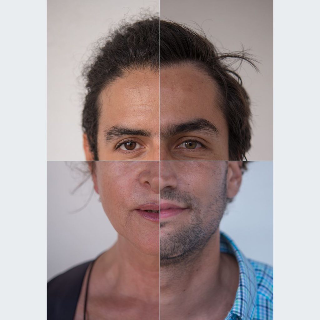 Four Corners — A Portrait Series on Human Similarity