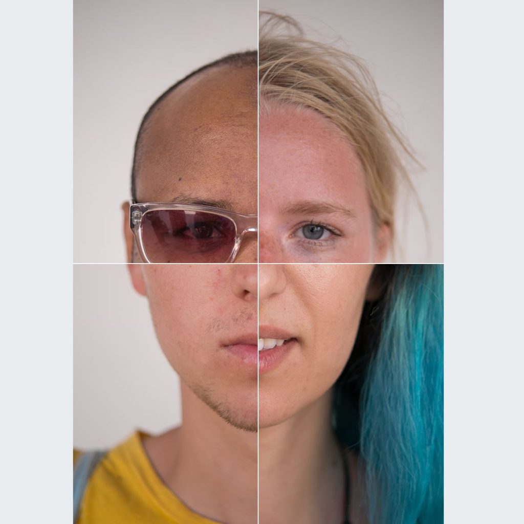 Four Corners — A Portrait Series on Human Similarity
