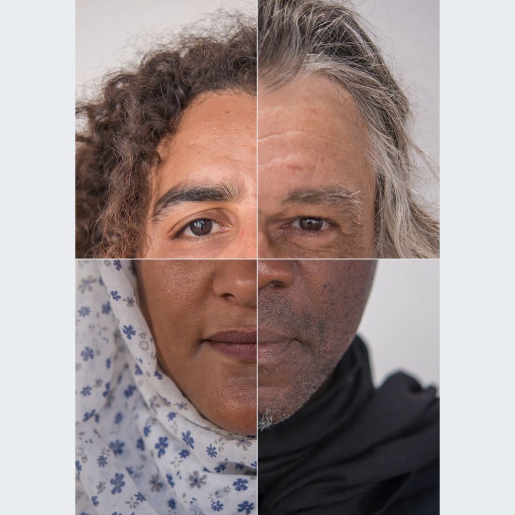Four Corners — A Portrait Series on Human Similarity
