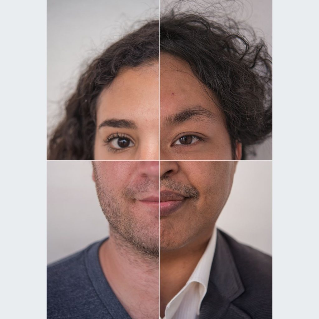 Four Corners — A Portrait Series on Human Similarity