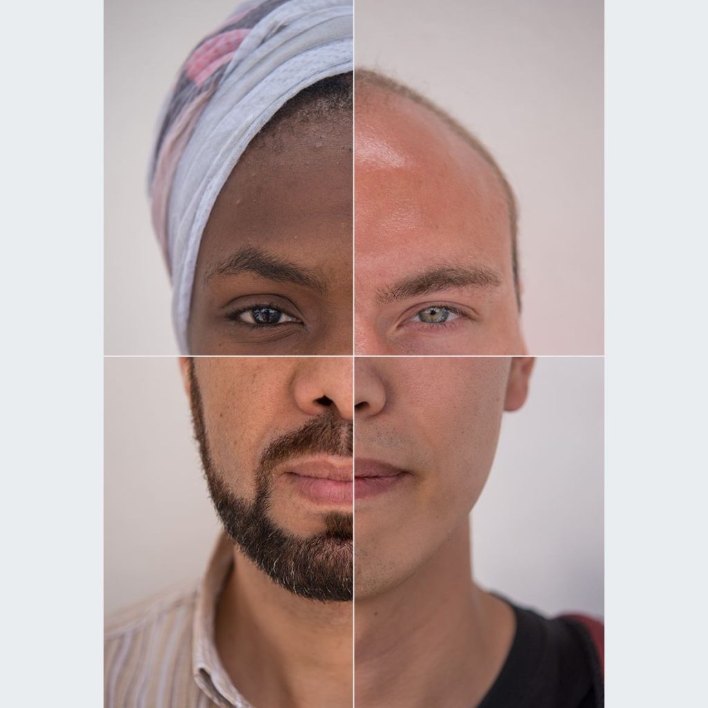 Four Corners — A Portrait Series on Human Similarity