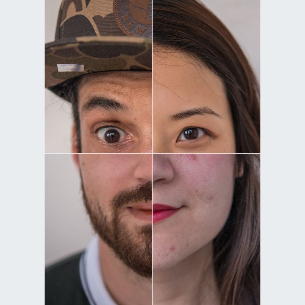 Four Corners — A Portrait Series on Human Similarity