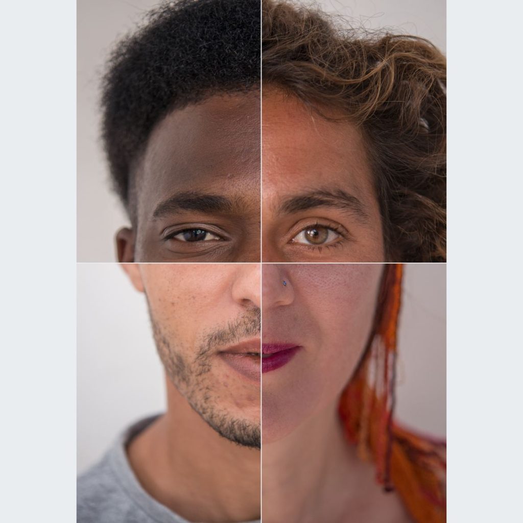 Four Corners — A Portrait Series on Human Similarity