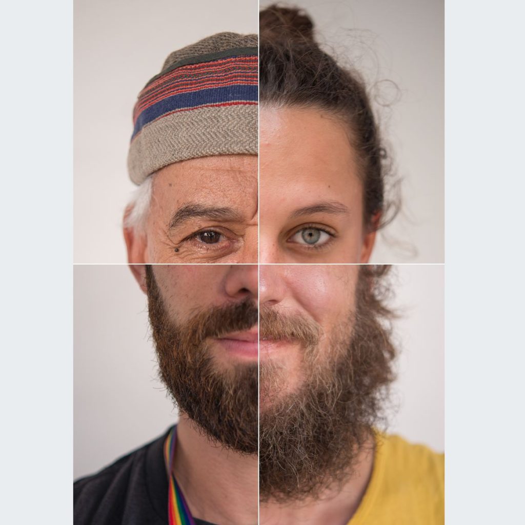 Four Corners — A Portrait Series on Human Similarity