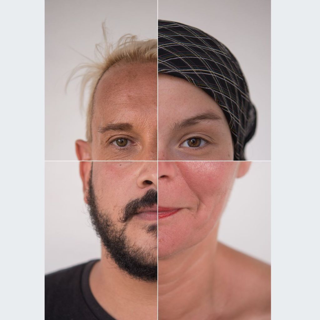 Four Corners — A Portrait Series on Human Similarity