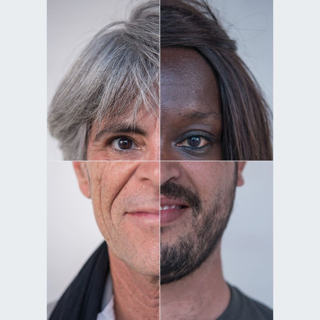 Four Corners — A Portrait Series on Human Similarity