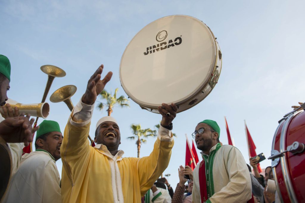 The moussem of the candles of Moulay Abdallah Benhassoun