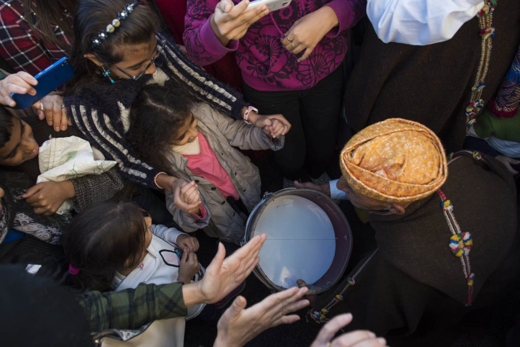 The moussem of the candles of Moulay Abdallah Benhassoun