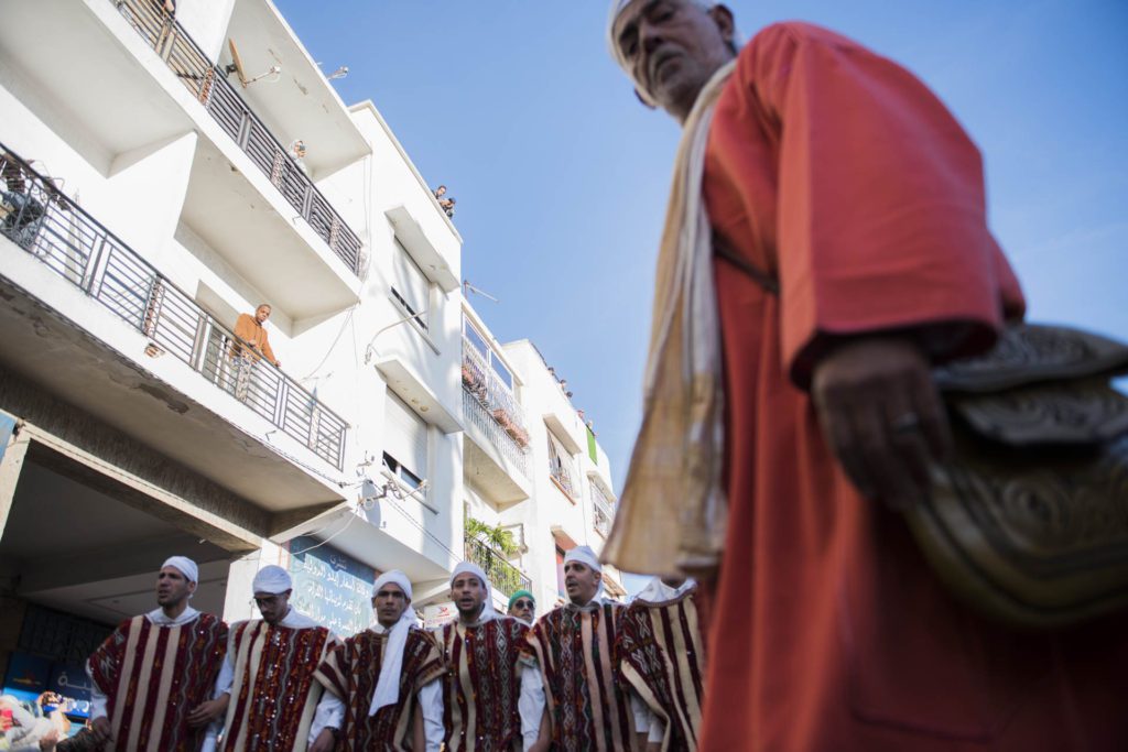The moussem of the candles of Moulay Abdallah Benhassoun