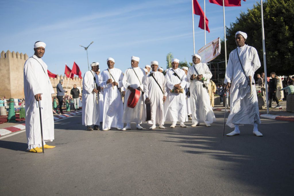 The moussem of the candles of Moulay Abdallah Benhassoun