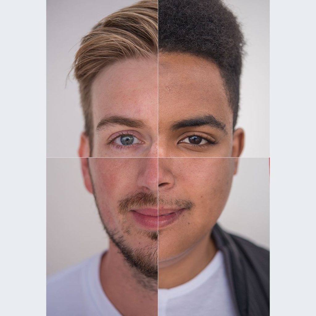 Four Corners — A Portrait Series on Human Similarity