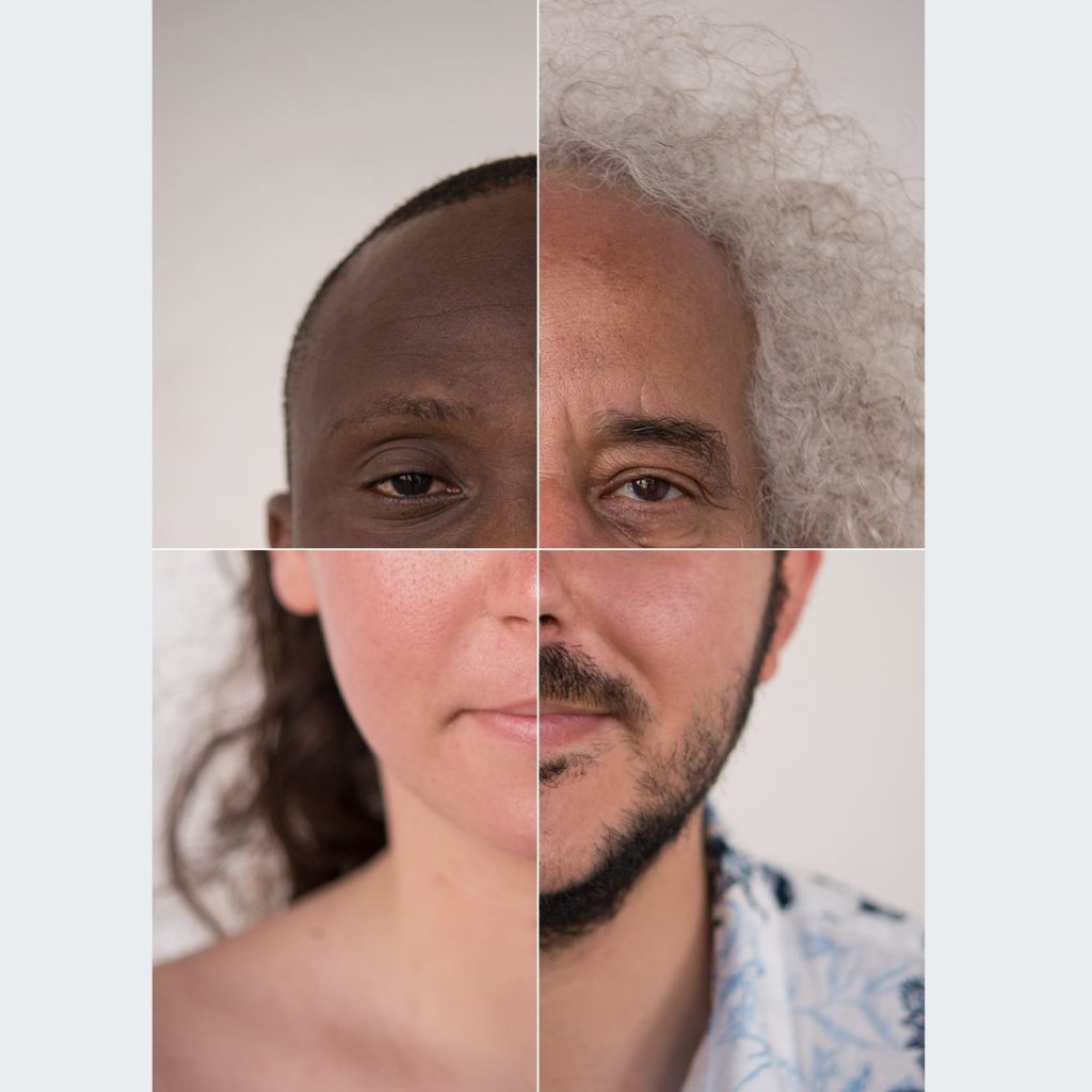 Four Corners — A Portrait Series on Human Similarity