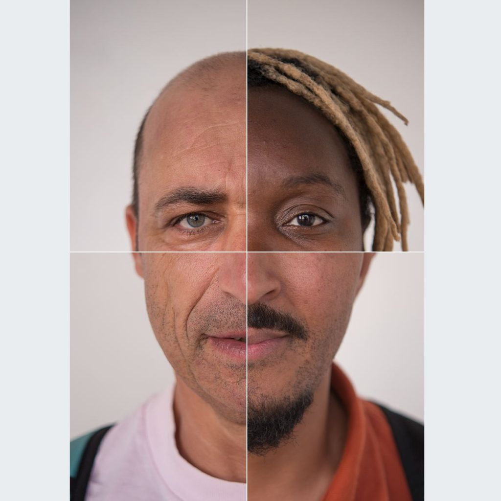 Four Corners — A Portrait Series on Human Similarity