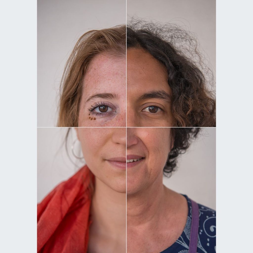 Four Corners — A Portrait Series on Human Similarity