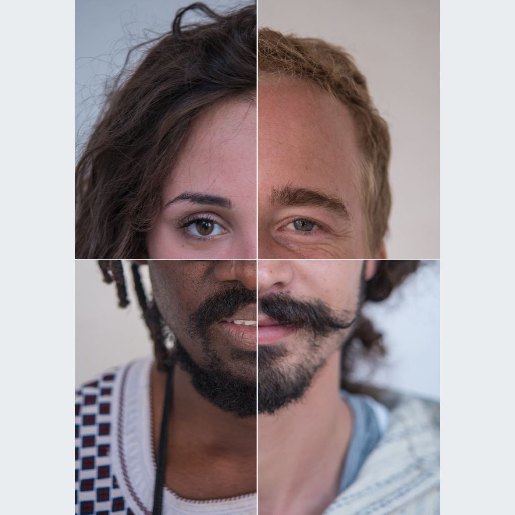 Four Corners — A Portrait Series on Human Similarity