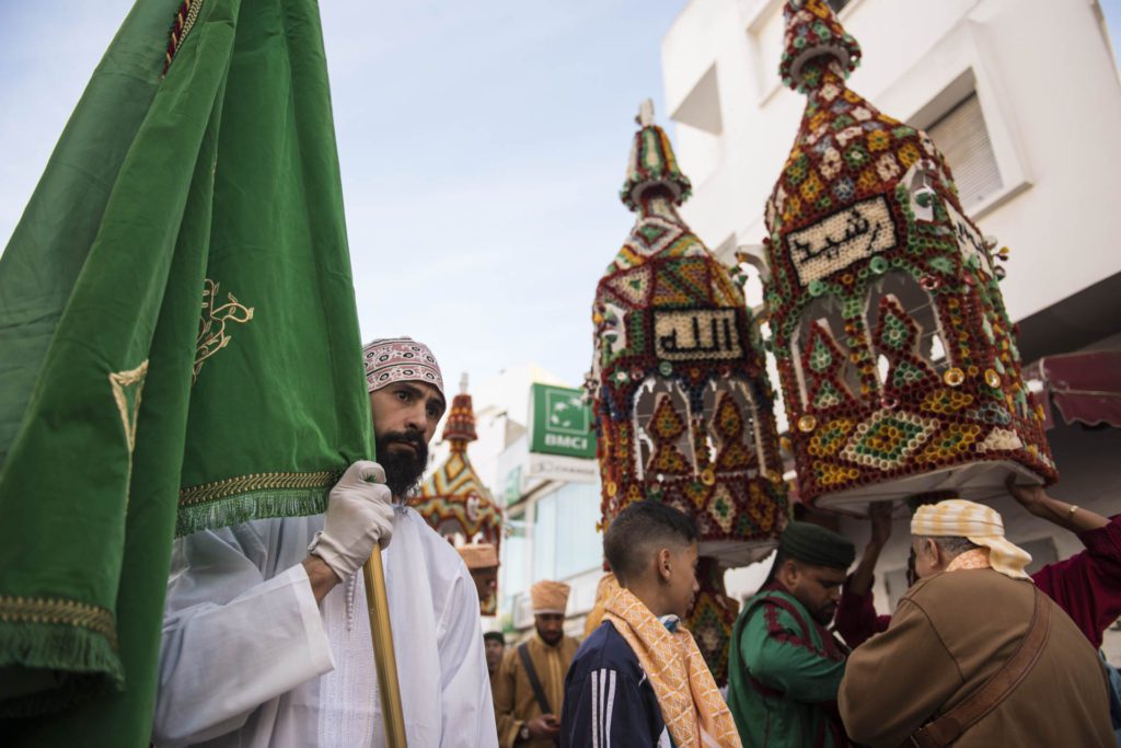 The moussem of the candles of Moulay Abdallah Benhassoun