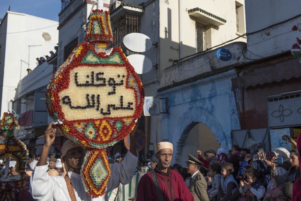 The moussem of the candles of Moulay Abdallah Benhassoun