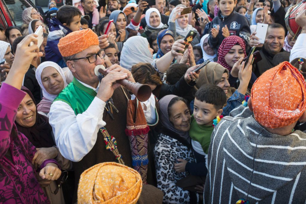 The moussem of the candles of Moulay Abdallah Benhassoun